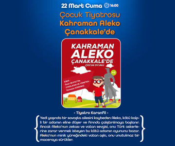 Kahraman Aleko Çanakkale’de