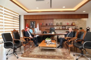 Balıkesir Büyükşehir Belediye Başkanı Yücel Yılmaz'dan Başkan İsmet Yıldırım'a Ziyaret