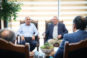 Fenerbahçe Spor Kulübü Eski Başkanı Aziz Yıldırım'dan Başkan İsmet Yıldırım'a Ziyaret