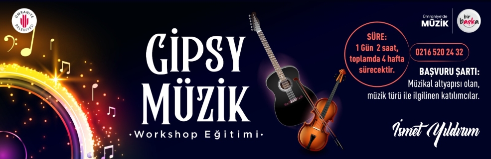 Gibsy Müzik Workshop Eğitimi