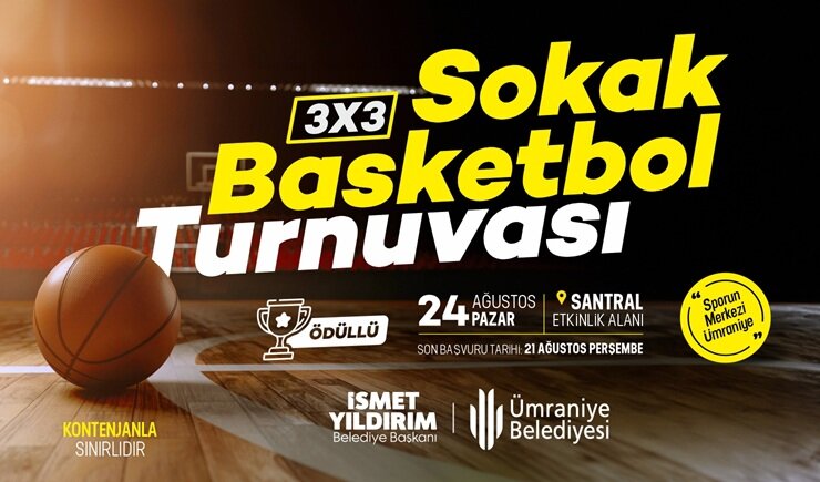 Sokak Basketbol Turnuvası banner
